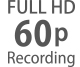 Full HD i prędkość nagrywania od 24p do 60p