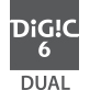 Podwójny procesor DIGIC 6