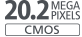 Matryca CMOS o wielkości 20,2 megapiksela