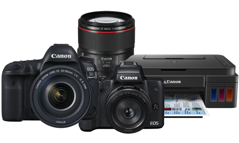 Katalog produktów Canon 2018